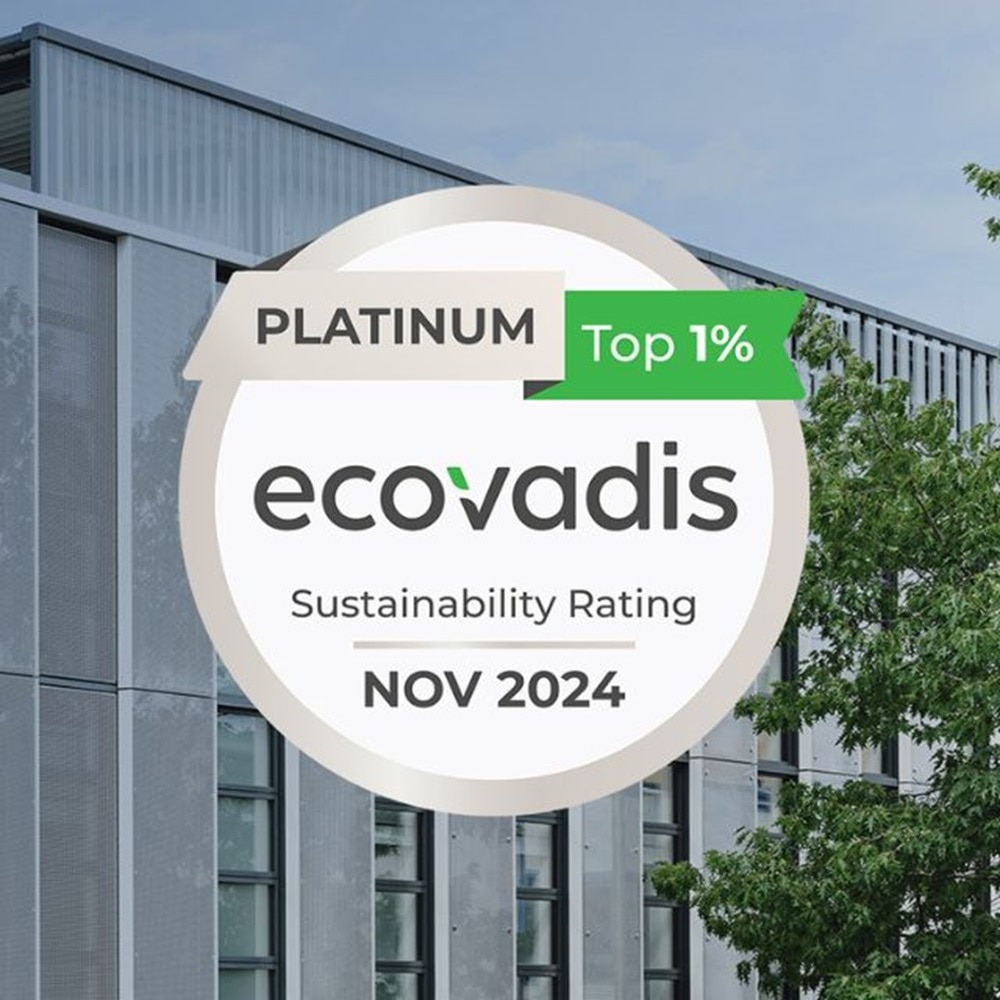 Medal EcoVadis platinum dla firmy Hager listopad 2024