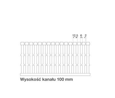 kanał grzebieniowy HA7