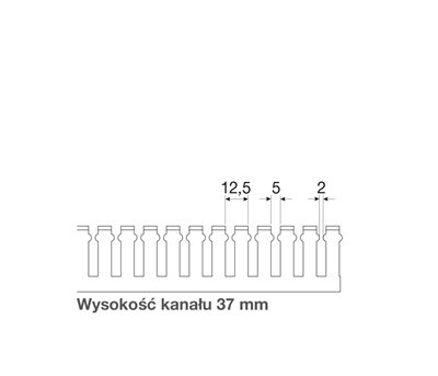 tehalit.HNG kanał grzebieniowy bezhalogenowy