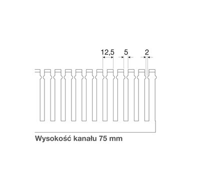 tehalit.HNG kanał grzebieniowy bezhalogenowy