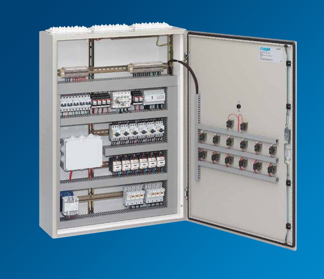 rozdzielnica z kanałami grzebieniowymi