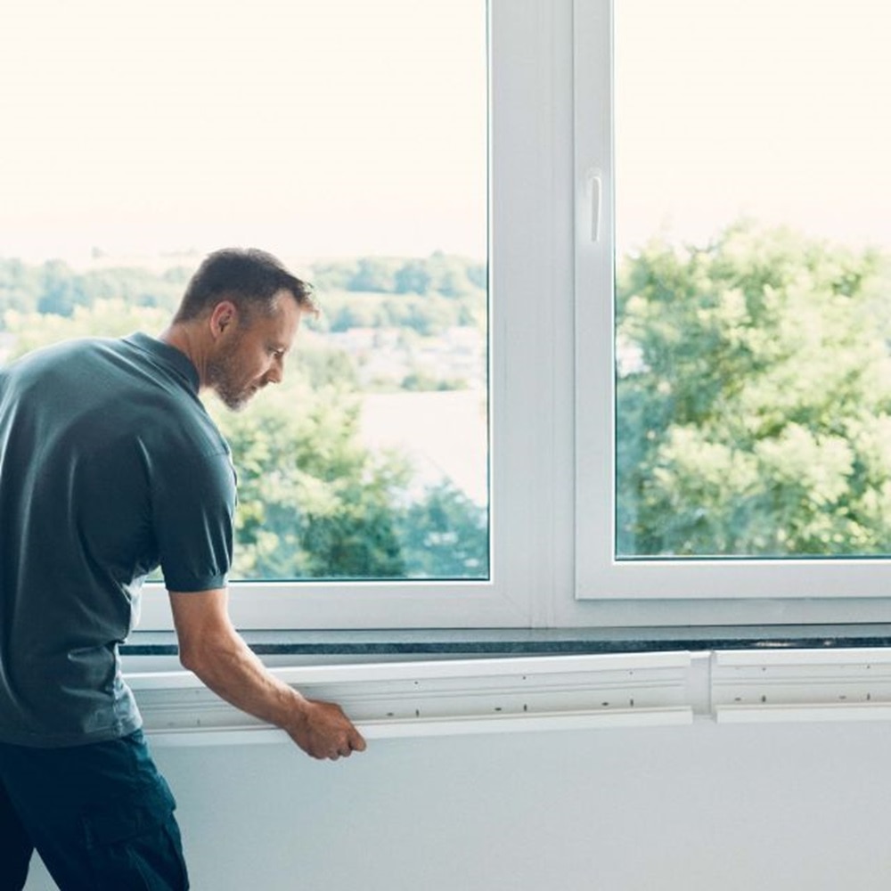 Montaż ściennego systemu br65