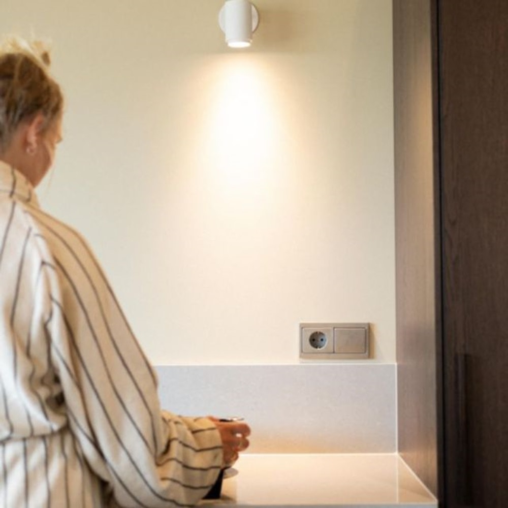 Osprzęt Berker K.5 w ramce 2-krotnej w mieszkaniu