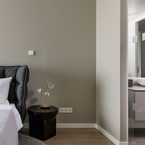 osprzęt elektroinstalacyjny berker Q.3 w hotelu