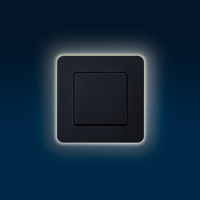 intymne oświetlenie pomieszczenia z osprzętem Berker