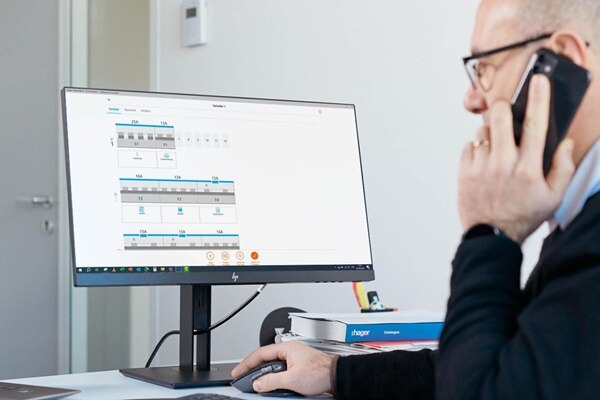 Korzystaj z aplikacji Hager Ready na swoim komputerze