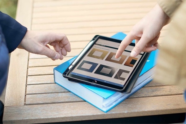 Funkcja showroom w aplikacji Hager Ready