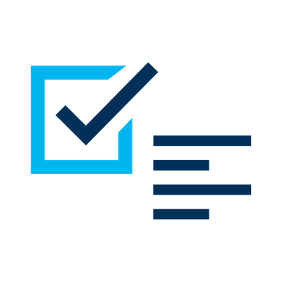 ikona zarządzanie listami materiałów