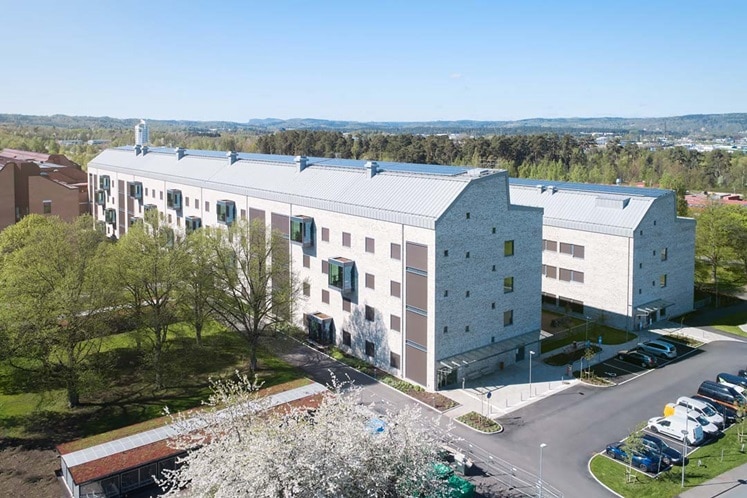 Länssjukhuset Ryhofs byggnad i Jönköping