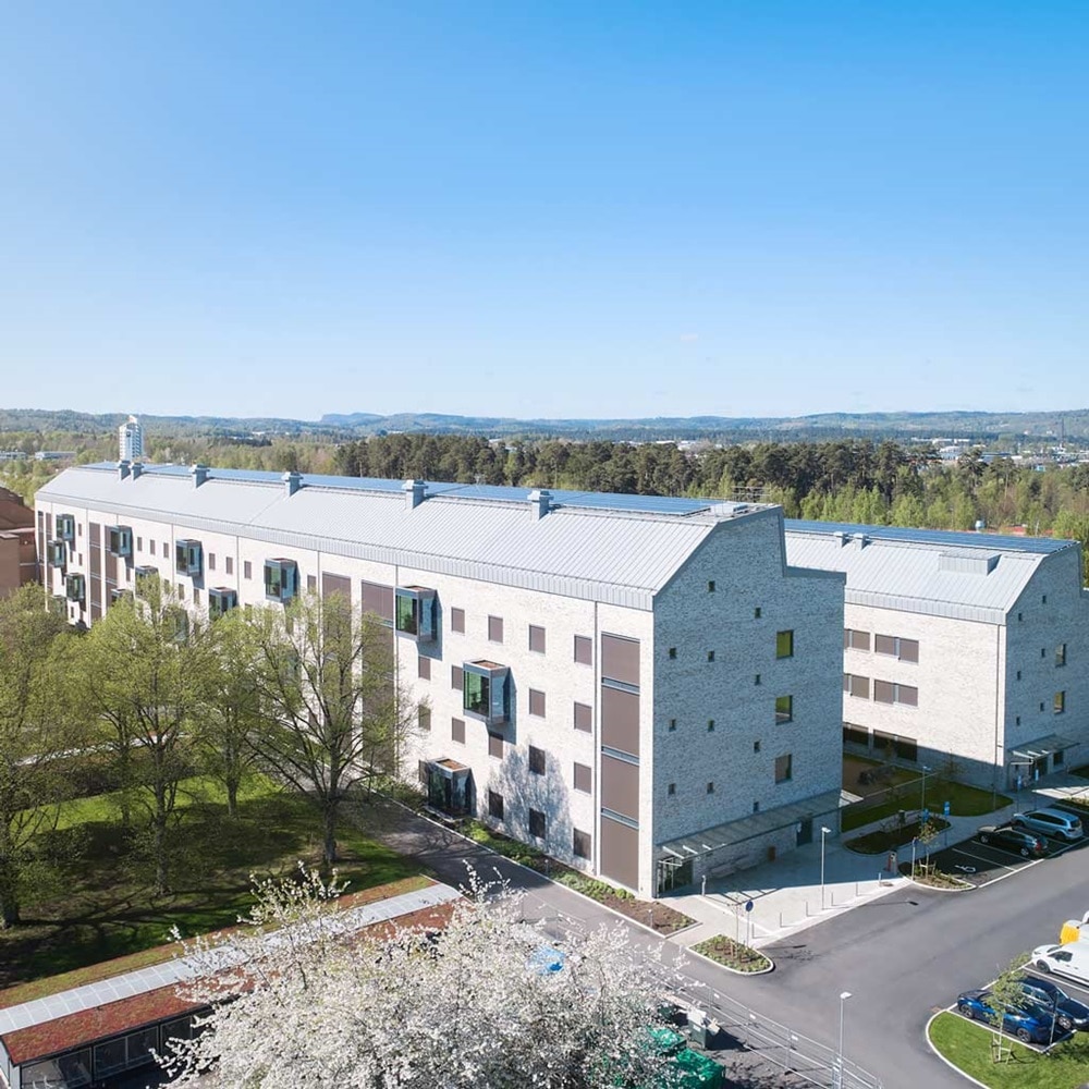 Länssjukhuset Ryhofs byggnad i Jönköping