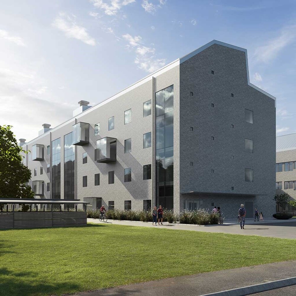 Länssjukhuset Ryhofs byggnad i Jönköping