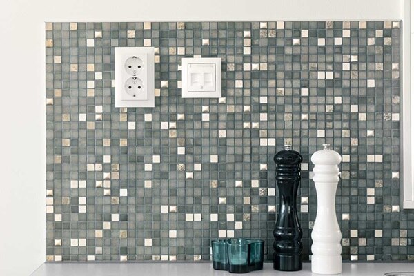 Väggapparater i Projekt Solbacken Landvetter