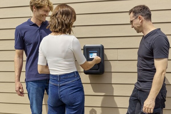 Hager witty one med RFID access