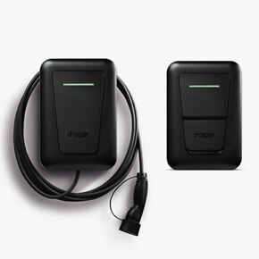 Hager witty one laddbox i stilren design