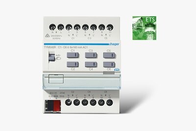 KNX Värme­ak­torer ETS från Hager