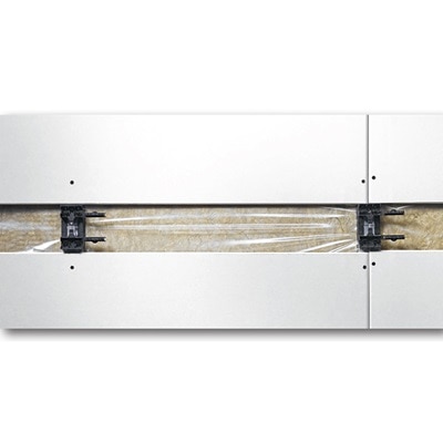 Fäst väggskivor direkt på konsolen till infällda fönsterbänkskanaler från Hager