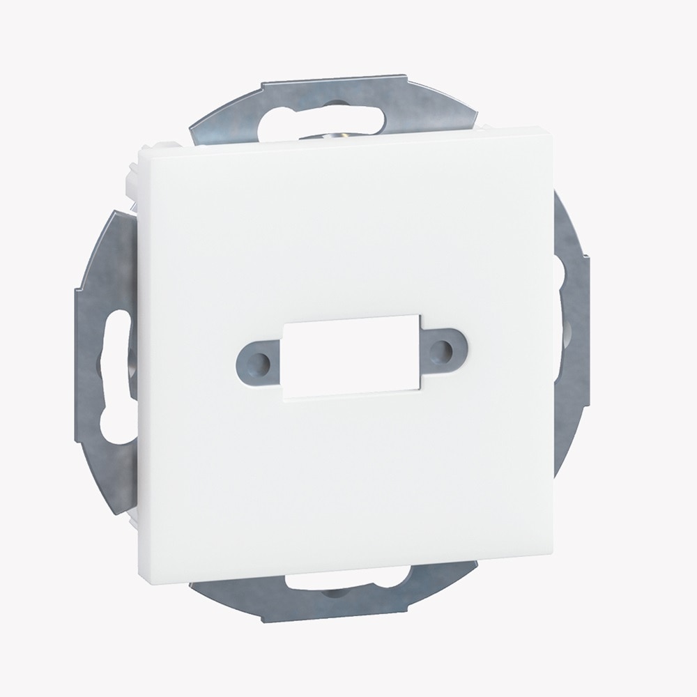 Kanalisation uttag för HDMI, VGA, USB från Hager