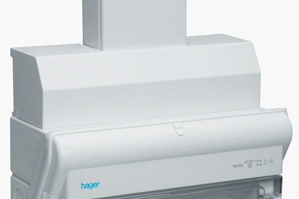 Hager kapsling vector med fördelningskanal