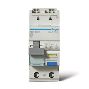 Personskyddsbrytare ADS960D från Hager