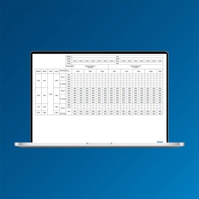 En datorskärm visar Hager Protection Coordination