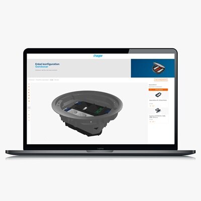 Konfigurator för golvboxar