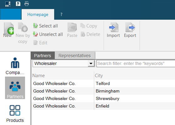 hagercad adding new partners to user information