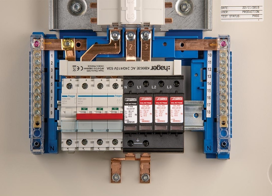 Hager Commercial Surge Protection