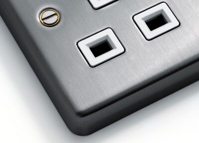 Sollysta brushed steel 