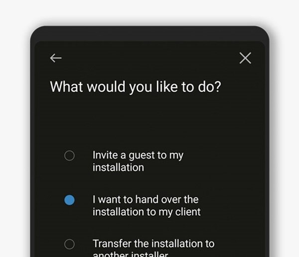 Transfer of schedules