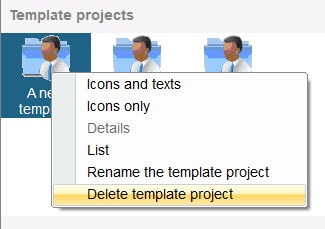 hagercad deleting a project template