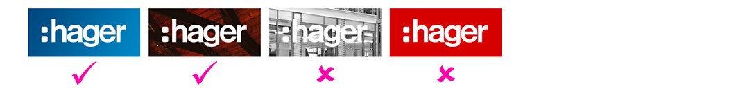 How to use Hager logo as an image